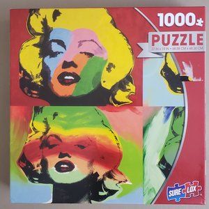 Colorful 1000 Piece Puzzle Marilyn Monroe